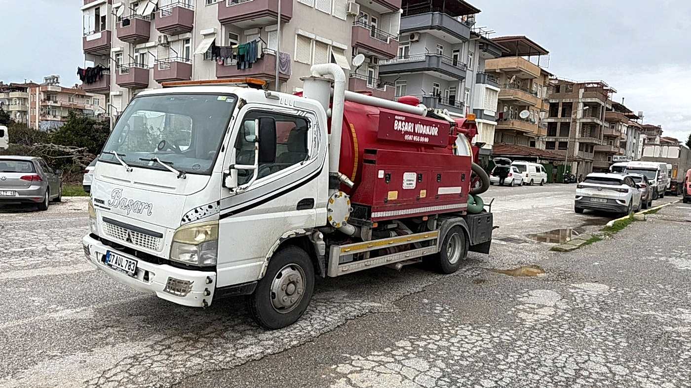 Başarı Vidanjör White King özel jet aracı Manavgat